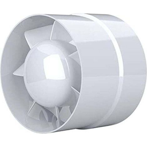Abluftventilator 125 Mm – Sparsam 16 W, Ideal Für Bad Und Küche