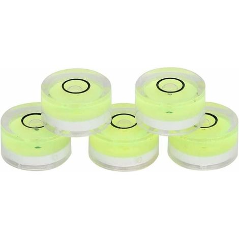 5 Stück 15 Mm Rundlibelle, Mini-rundlibelle Für Waagen, Zur Horizontalen Kalibrierung Von Waagen