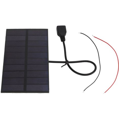 Diy-solarpaneele Aus Monokristallinem Silizium, 1,5 W, 5 V Mit Usb-schnittstelle, Flexibles Mini-solarpanel