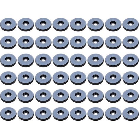 Patins Meubles, 48er Set Runder Möbelgleiter Aus Teflon, Antivibrations-gleiter Für Möbel - 19 Mm, (rund)