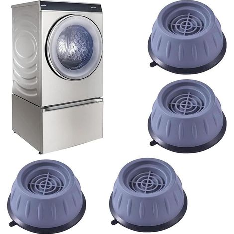 4 Stück Vibrationsdämpfende Füße Für Waschmaschinen, Antivibrationsmatten Für Waschmaschinen, Gummifüße Für Waschmaschinen, Polster, Waschmaschinenhalterung, Für Waschmaschinen Und Trockner