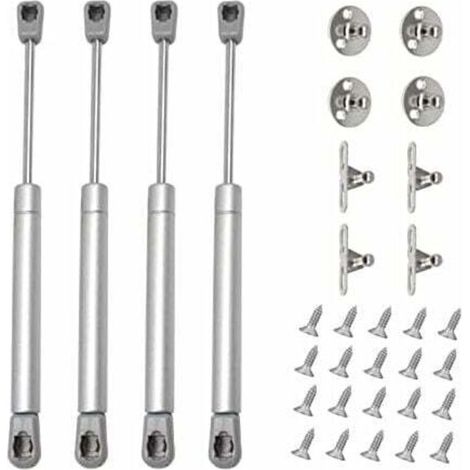 4er-pack Gasdruckfedern 60n Hydraulikdämpfer Möbeldämpfer Für Schranktüren, Geeignet Für Schränke Und Regale (4 Stück, 60n)