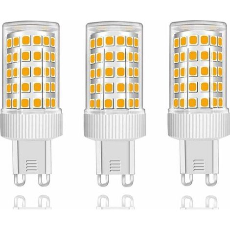 3er-pack Led-g9-lampen, 10w (entspricht 150w Halogen), 86 Leds, 1000lm, 360° Abstrahlwinkel, Extra Hell, Ac220-240v, Nicht Dimmbar, Warmweiß 3000k… [energieeffizienzklasse B]