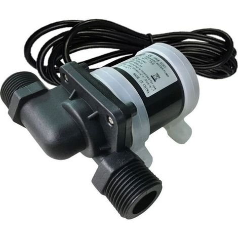 Mini-wasserpumpe Dc 12v -40 ℃- 100℃ Umwälzpumpe Mit Durchfluss, Bürstenloser Warmwasser-zirkulator Für Sanitäranlagen