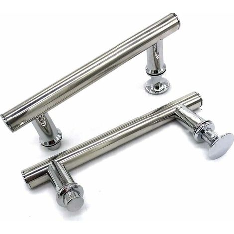 Chromierte Abs-duschtürgriff, 145 Mm (14,5 Cm), Lochabstand