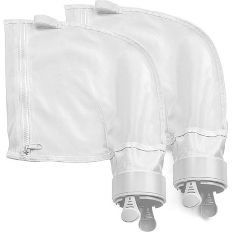 Anpassbare Beuteltaschen Für Polaris 280 480 Poolreinigungsroboter. 2er-pack Verstärkte Nylon-filterbeutel Mit Reißverschluss K13 (2er-pack)