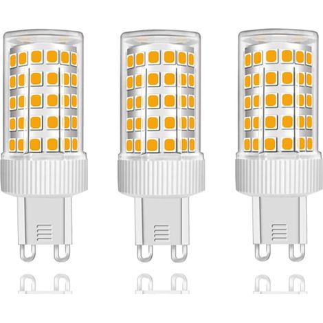 3er-pack Led-g9-lampen, 10w (entspricht 150w Halogen), 86 Leds, 1000 Lm, 360° Abstrahlwinkel, Extra Hell, Ac 220-240v, Nicht Dimmbar, Warmweiß 3000k... [energieeffizienzklasse B]