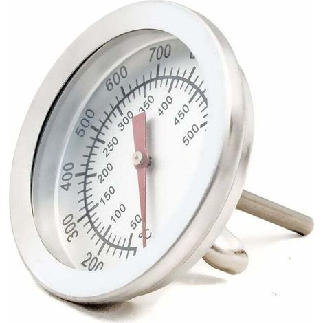 Hitzebeständiges Analoges Kochthermometer Für Grills, Backöfen Und Smoker. 10°c - 500°c