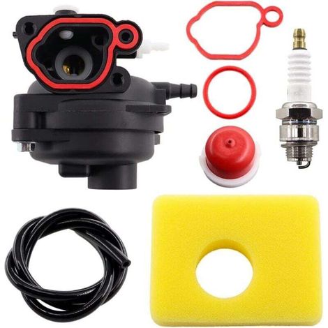 Vergaser Mit Luftfilter Und Zündkerze Für Briggs & Stratton 799583 591160 593261 591110 595656 591979 08p502 8p502 09p602 9p602 Rasenmäher Motor 300e 450e 50e 50e Serie 00e