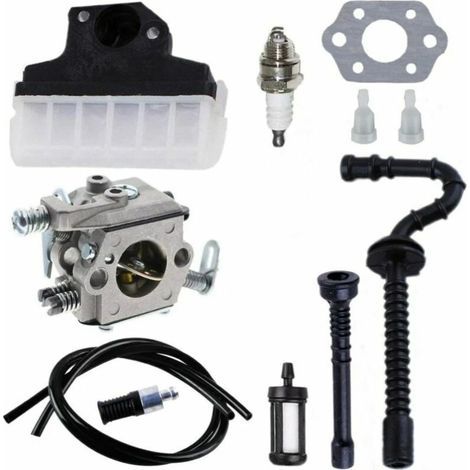 Walbro Wt-286 Vergaser Für Stihl Kettensägen 021 023 025 Ms210 Ms230 Ms250 – Luftfilter 1123 120 1651 – Benzinschlauch 45 Cm