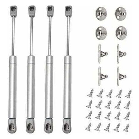 4er-pack Gasdruckdämpfer 80n Hydraulikzylinder Für Möbel, Schranktüren, Schränke, Bibliotheken Und Möbel (4 Stück, 80n)
