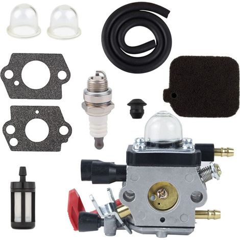 Für Vergaser-kit Stihl Bg50 Bg55, Passend Für Rasenmäher Mit Vergaser Bg45 Bg85 4229-120-0650, Geliefert Mit Dichtung, Zündkerzenfilter