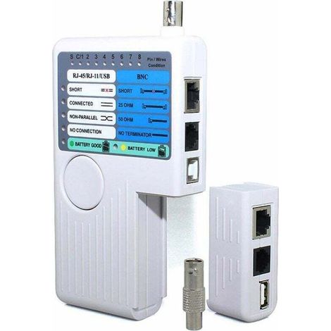 Netzwerk-kabeltester Für Rj11, Rj45, Usb Und Bnc Zur Verfolgung Von Utp-, Stp- Und Lan-kabeln