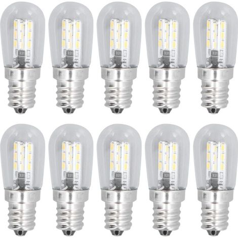 10 Stück Led E12 Glühbirnen, Kleine Deckenleuchte, 500lm Wandleuchte Für Schlafzimmer Und Büro, 220v