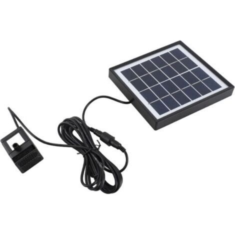 Solarbrunnenpumpe, 6v 1.5w 160l/h Pet-solarpanel Betrieben, Wassertank Für Fischteich, Pool, Haus Und Garten, Bewässerungsset, Für Teichbrunnen