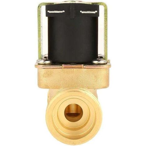 Dc12v G3/4 Elektrisches Magnetventil, Normal Geschlossen, Messing-magnetventil, Nc-magnetventil (g3/4 Dc12v)