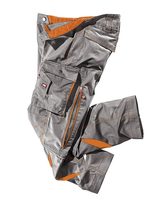 Bullstar Arbeitshose ultra (Farbe grau, Größe 46, mit easy-more-Dehnbund)