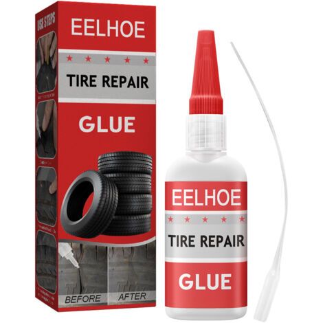 Reparaturkleber Für Reifen, Kratzer An Der Reifenseite, Flexible Füllung, Gummikleber, Hart, Rissreparatur (50 Ml)