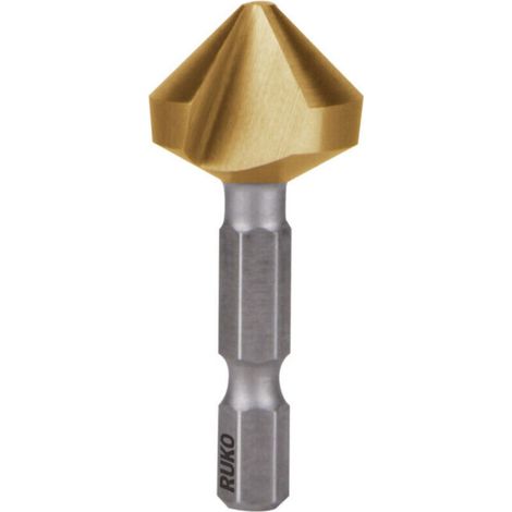 Ruko Kegel- Und Entgratsenker-bit 90° Hss-tin