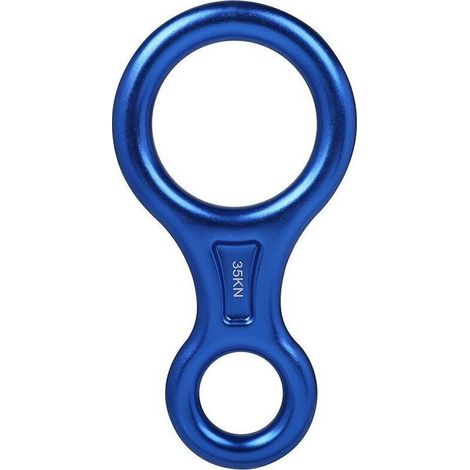 Abseilgerät, Robustes Und Sicheres 35-kn-abseilgerät Für Den Rappel, Achtförmiges Aluminium-kletterausrüstung Für Das Freizeitklettern Im Freien.