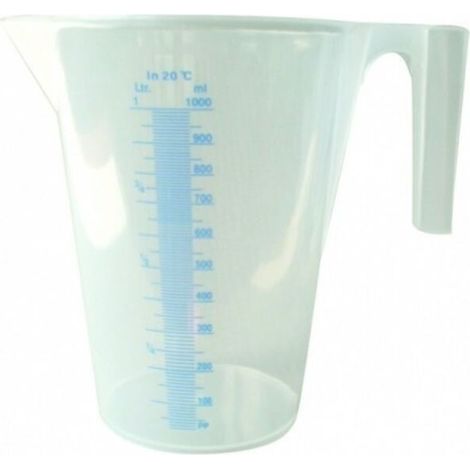 Transparenter Kunststoff-messbecher 2l Algi