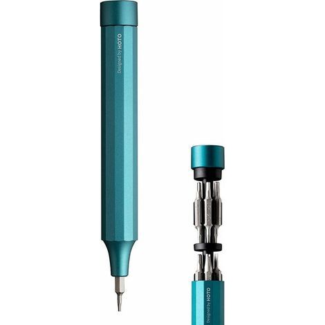 24-in-1 Präzisionsschraubendreher-set Für Elektronik, Uhren, Iphone, Pc, Magnetisches Schraubendreher-set Mit 24 Robusten S2-stahl-bits, Ideal, Grün - P1