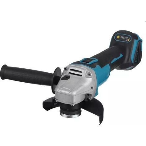 Bürstenloser Winkelschleifer Ø 125 Mm 18 V, Für Makita-akku + Zubehör (nur Maschine)