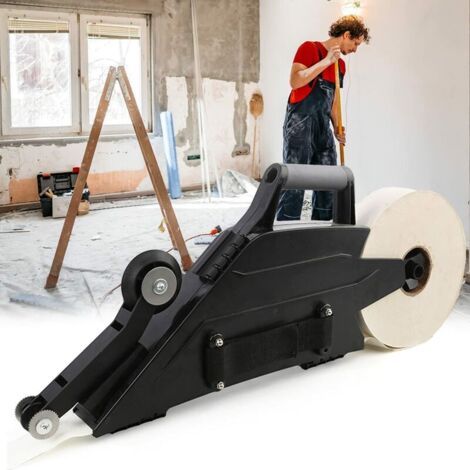 Schwarzes Banjo-bandwerkzeug Für Trockenbauwände Mit Umkehrbarer Innenwinkel-rolle – Abdichtungs-fugen-kit Für Gipskartonplatten – Finish-set