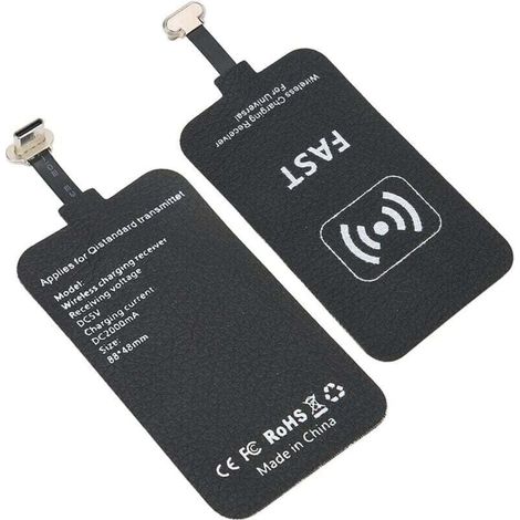 10w Schnelllade-typ-c-empfänger Für Kabelloses Laden, Induktiver Ladeempfänger, Qi-receiver-patch-modul Und Adapter