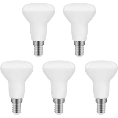 Led-lampe R50 E14 5w, R50 Led E14 Reflektor Entspricht Glühbirne E14 40w, Warmweiß 3000k 550lm, Nicht Dimmbar, 5er-pack [energieeffizienzklasse F]