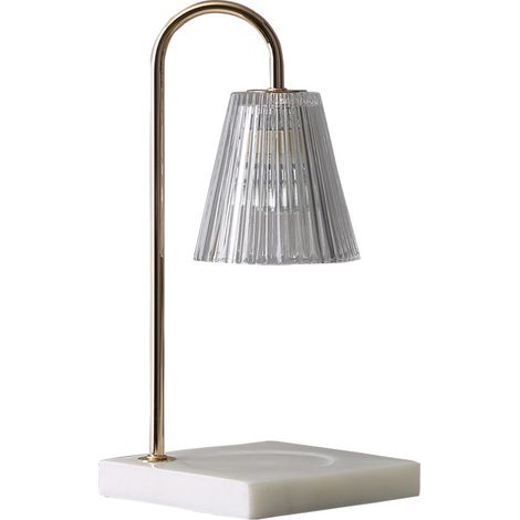 Transparente Glas-kerzenwärmer-lampe Mit Timer Und 2 Glühbirnen, Kerzenwärmer Mit Holzsockel, Dimmbare Kerzenlampe Zur Schlafzimmerdekoration, Kerzen