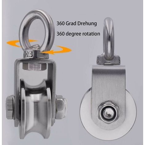 Rolle Für 304 Edelstahlseile, Maximale Belastung 500kg - Liaiki