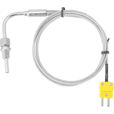 Typ-k-thermoelement-egt Für Abgastemperatursonde Mit Freiliegender Spitze Und Anschluss, 1/8" Npt-gewinde, Edelstahlsonde - Liaiki