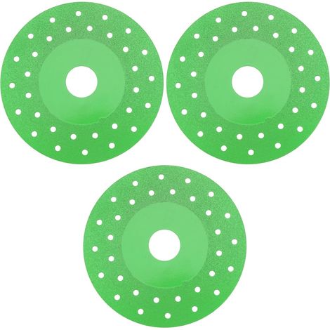 3er-set Diamantierte Abgeschrägte Sägeblätter, 115 Mm, Ideal Zum Schneiden Von Granit-, Marmor- Und Steinplatten