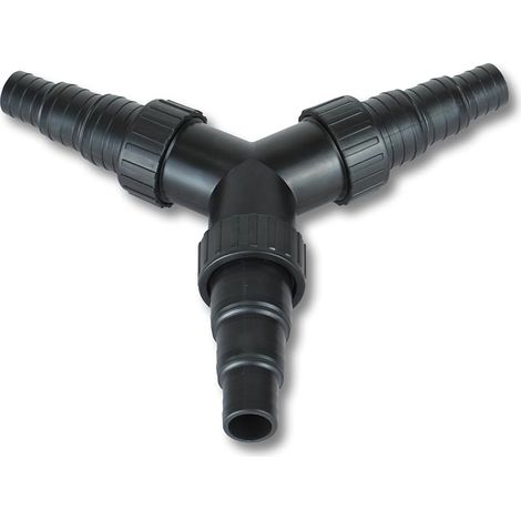 Sunsun Y-verteiler 25/32/38mm Für Teichschlauch (1" / 1 1/4" / 1 1/2")