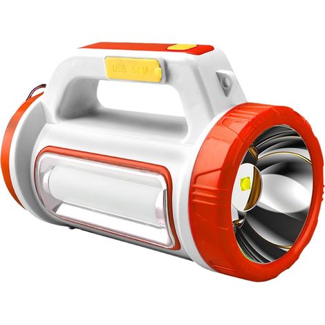 Tragbare Led-außenlampe Mit Rotem Hochleistungslicht, 1117,8 Cm, Wiederaufladbar, Solarbetrieben.