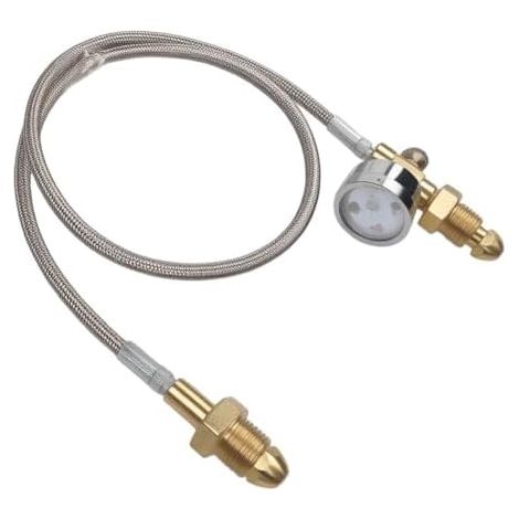 Adapter-übertragungsschlauch Für Füllstation, Argon-gasflasche Bs-341 Nr. 3 (uk), G 5/8"-anschluss, Hochdruck-edelstahlgeflecht, 90 Cm/150 Cm (stil 4)