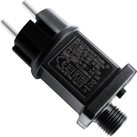 24 V 3,6 W Led-treiber, Klasse-2-netzteil Ip44 Niederspannungstransformator Ersatzadapter Gs Mit Speicherfunktion Wasserdicht Für Weihnachtsbeleuchtung, Lichterketten