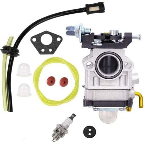 Vergaser Für 52cc 49cc 43cc Motorsense-motor, Vergaserkit Mit Dichtung, Schlauch Und Zündkerze