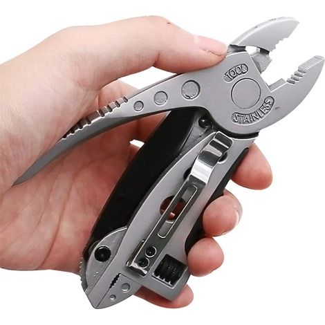 Multifunktionales Taschenwerkzeug, Verstellbarer Schraubenschlüssel Und Schraubendreher Für Outdoor Und Camping