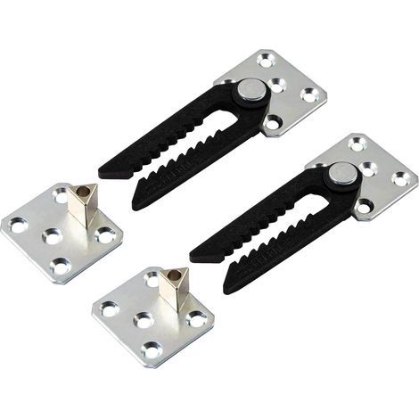 Unsichtbarer Möbelverbinder, 2 Stück, Metallhalterung Zum Aufhängen, Verzinkt, Befestigung Und Verbindung Für Gepolsterte Sofas Und Betten