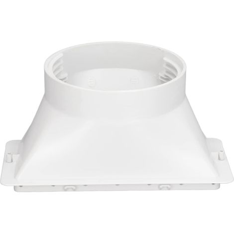 Ac-schlauchkupplung, 5 Zoll Rechteckiger Anschlussstecker Für Klimaanlagen-ablassschlauch, Gegen Den Uhrzeigersinn Drehender Adapter Für 130 Mm Ablassschlauch