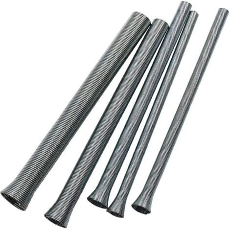 Satz Von 5 Rohrbiegefedern Für Flexible Kupfer- Und Aluminiumrohre Mit Durchmessern Von 6, 8, 10, 12 Und 16 Mm