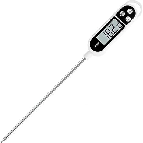 Digitales Öl- Und Zuckerthermometer Zum Braten Von Fleisch, Kochen, Für Lebensmittel, Öl, Grillen, Barbecue, Räuchern Und Zur Messung Der Lebensmitteltemperatur