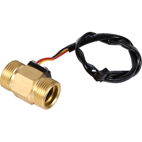 G3/4" Hall-effekt-durchflusssensor Für Flüssigkeiten, 2 L/min Bis 45 L/min, Maximaler Wasserdruck 1,75 Mpa
