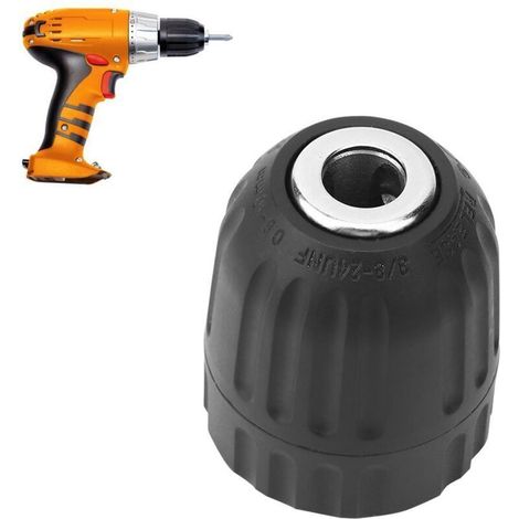 3/8" X 24 Unf Metallbohrfutter, Zubehör Für Bohrmaschinen, Schlüsselloses Bohrfutter Mit Gewinde 0,8 Mm–10 Mm Für Elektrische Handbohrmaschine