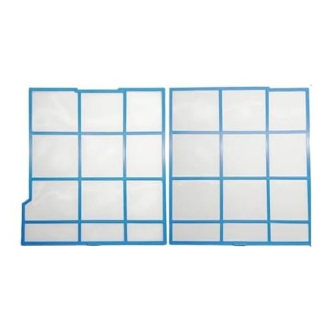 2 Personalisierte Klimafilter, Stück/set, Kompatibel Mit Hitachi, Größe Der Klimaanlagen-staubschutzgitter: Links 29,8 X 31,5 Cm + Rechts 28,5 X 31,5 Cm.