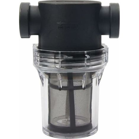 Pipeline-filter Für Wasserpumpe 1/2" Mit Edelstahlsieb, 100 Mesh Inline-gewebefilter Für Gartenbewässerung - Liaiki