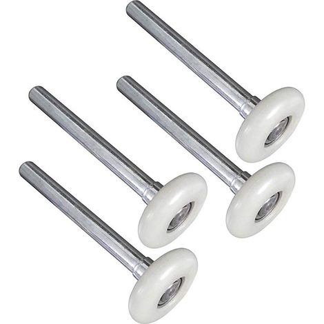 Langlebige Nylon-garagentorrollen Mit 4,5 Cm Bis 12,0 Cm Achse (4er-pack) (garagentorrolle 120 Mm, 4 Stück)