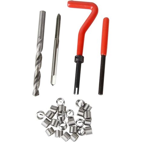 30-teiliges Gewindereparaturset, Metrisch M3 M4 M7 M9 M11, Professionelles Spulenwerkzeug Für Autos M3 X 0,5
